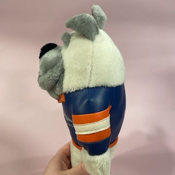 Vintage Denver Broncos souvenir 10 Bulldog Dog Plush Stadium 14” tall 1998 - Picture 4 of 9